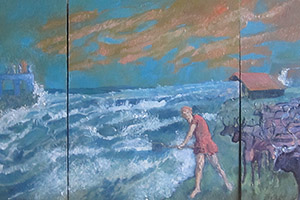 Tekening van Guus de Bakker