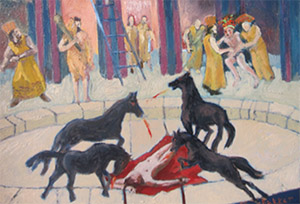 Tekening van Guus de Bakker